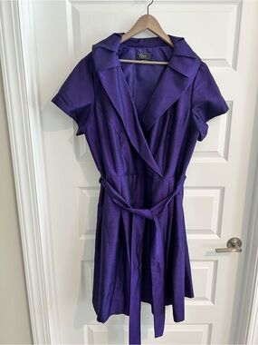 Dress Barn Formal Dress Purple Size 22
